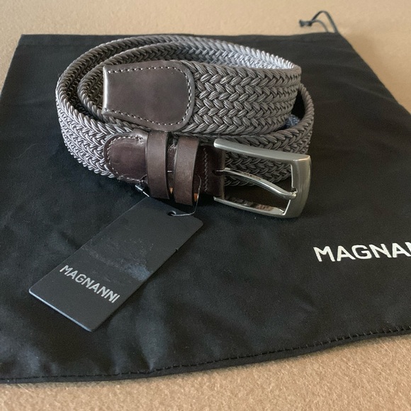 Magnanni Other - 🆕 MAGNANNI MEN'S NADAL
WOVEN BELT - Grey - Small (30-34)